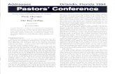 Addresses Orlando, Florida 1994 Pastors’ Conferencemedia2.sbhla.org.s3.amazonaws.com/sbc/pastors_conference/...Addresses Orlando, Florida 1994 Pastors’ Conference Not for release