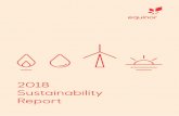2018 Sustainability Report - Equinor · 4 Equinor 2018 Sustainability report Introduction Always safe, high value, low carbon We are Equinor, an international energy company with
