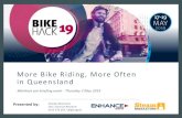 More Bike Riding, More Often in ... More Bike Riding, More Often in Queensland BikeHack pre-briefing