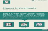 Nunes instruments, Coimbatore - Manufacturer & Exporter of ... › download › nunes-instruments-2015.pdfHIGH PRECISION INSTRUMENT & EQUIPMENT SERVICES & REPAIR PROVIDERS IN INDIA