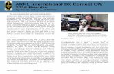 This your year ARRL International DX Contest CW 2016 DX CW - 2016 Full... · PDF file 2016 [Contest] Full Results – Version 1.0 Page 1 of 14 This year your The . The sun is quieter,