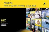 Aviva Plc Annual General Meeting, 1 May 20081. Manage the composite portfolio – Cash flow, resilient product range, breadth of portfolio 2. Allocate capital rigorously – Clear