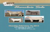 50th - charolaisusa.com · 2016-03-28 · Hankins Farms Jason Hankins z Willard, Missouri 417-861-2316 48, 50 Hood Charolais Mark Hood z Lohrville, Iowa 712-210-4958 36, 38 J6 Cattle
