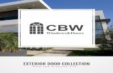 EXTERIOR DOOR COLLECTION - CBW Doors · sculptor . page 6 aries . page 10 electra . page 3 cassiopeia . page 7 statement . page 15 orion . page 12 statement . page 17 taurus . page