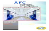 AFC...spray booths, blast rooms and powder coating equipment since 1967. AFC Specializes in State of the Art Surface Preparation AFC and Finishing Equipment finishing equipment. We