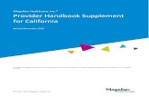 California Provider Handbook Supplement · applied behavior analysis (ABA), transcranial magnetic stimulation (TMS), psychological testing, neuro-psychological testing, and biofeedback,