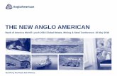 THE NEW ANGLO AMERICAN › ~ › media › Files › A › Anglo...3 THE NEW ANGLO AMERICAN CORE PORTFOLIO - De Beers, PGMs and Copper. NON-CORE PORTFOLIO - managed for cash or disposal.