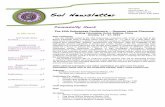 Sol Newsletter Assistanteditor:&Ruth&White& · 2013-04-22 · determine nutritional deficiencies, analyzing the nutritional qualities of potato cultivars and selecting the best cultivars