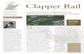 September 2012 Clapper Rail · Newsletter of the Marin Audubon Society. Volume 55, No. 1 September 2012 Clapper Rail THE M A R I N A U D U B O N S O C I E T Y WEDNESDAY, SEPTEMBER
