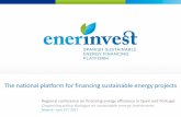 Presentación de PowerPoint - European Commission · Texto simulado con el título de la presentación Regional conference on financing energy efficiency in Spain and Portugal Organising