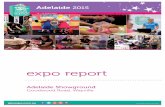 expo report - PBC Expo Shop · the lead into the 2015 Adelaide Expo saw a 169% increase in page views on our website compared to the same period last year and Adelaide website traffic