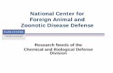 National Center for Foreign Animal and Zoonotic Disease Defense › ... › March19 › plenary › Clarke_Mar19.pdf · 2009-08-20 · Infrastructure Protection: Analytical tools