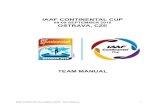 08-09 SEPTEMBER 2018 OSTRAVA, CZE€¦ · IAAF Continental Cup Ostrava 2018 –Team Manual 11 3. TRAVEL TO CZECH REPUBLIC 3.1 Official Airport Leoš Janáček International Airport