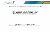 OASIS-C1/ICD-10ICD-10+Manualrev.pdfOASIS-C1/ICD-10 Guidance Manual October 2015 Centers for Medicare & Medicaid Services Chapter 1-2 reporting using the current ICD-9-CM coding system