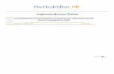 Implementation Guide - One Health Port · 2016-10-19 · Implementation Guide – C-CDA Documents Page - 4 - in a repository. XDS.b. 3.1. Overview OneHealthPort HIE participating