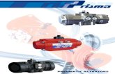 PNEUMATIC ACTUATORS...PRISMA offers a wide range of products for valve automation including pneumatic actuators, electric actuators and elements of regulation and control: solenoid