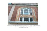 INTERIM HISTORIC DESIGNATION STUDY REPORT › ImageLibrary › Groups › ... · The tapered or battered frame is edged with bead and reel moldings and surmounted by a rolled or cavetto