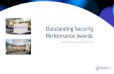 Outstanding Security Performance Awards - UK OSPAs · The presentation of the 2018 UK Outstanding Security Performance Awards (OSPAs) will take place on the 1st March, 2018 at The