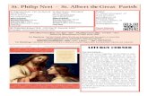 St. Philip Neri - St. Albert the Great Parishspnsa.org/wp-content/uploads/2018/08/08-19-2018.pdf · 2018-08-19 · ST. PHILIP NERI- ST. ALBERT THE GREAT Alameda, CA August 19, 2018