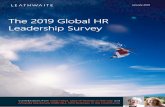 The 2019 Global HR Leadership Survey - Leathwaite › wp-content › uploads › Leathwaite-GHR… · The 2019 Global HR Leadership Survey Contributions from Gwen Rhys, ... The Silent