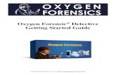 Oxygen Forensic Detective Getting Started Guide · To bypass the screen lock and perform physical data extraction on supported Android OS devices, choose ³Physical data acquisition´.