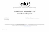 Assistive Technology Process - Allegheny …€¦ · Web viewAIU Assistive Technology Request Process The student’s team should determine the need for an AT consultation. The AT