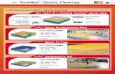 Taraflex Sports Flooring - literature.puertoricosupplier.comliterature.puertoricosupplier.com/037/PE36840.pdf · Taraflex® Sports Flooring 8 Multipurpose indoor sports flooring •