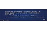 EFFECT OF RADIANT HEATING AT THE BIRTHS PLACE OF … · 1 AARHUS AU UNIVERSITET EFFECT OF RADIANT HEATING AT THE BIRTHS PLACE OF NEWBORN PIGLETS Heidi Mai-Lis Andersen and Lene Juul