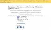 Bio-Hydrogen Production via Reforming of Anaerobic ...uest.ntua.gr/heraklion2019/proceedings/Presentation/18.I.Janajreh.pdf · HERAKLION 2019 7th International Conference on Sustainable