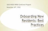 SUO/AADO/OPDO Combined Program November 10th, 2018 › suo-aado.org › resource › resmgr › 2018_pre… · *Organizational socialization * Mechanism through which new employees