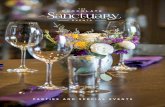 PARTIES AND SPECIAL EVENTS - The Chocolate Sanctuary€¦ · Choice of white, milk, or dark chocolate and includes choice of 5 dippers: House-made Disaronno infused marshmallows,