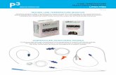 MOVING LINE TEMPERATURE MONITOR - P3 Medical Ltd Core Temperature Monitoring Products.… · MONITORING PRODUCTS LATEX FREE TEMPERATURE MONITORING PROBES Continuous and accurate monitoring
