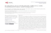 Evaluation of an Orthodontic Adhesive with Combined Primer and … · 2018-06-27 · 1Department of Orthodontics, The Maurice and Gabriela Goldschleger School of Dental Medicine,