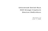 Universal Serial Bus Still Image Capture Device … › documents › usb_still_img10.pdfRevision 1.0 USB Still Image Capture Device Definition July 11, 2000 vii Contributors Anderson,
