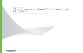 March 23, 2009 The Forrester Wave™: eSourcing, Q1 2009 · CLM to integrate awarded contracts with execution systems.3 Examples of this trend include Emptoris buying CLM vendor diCarta