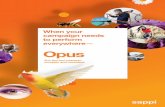 When your campaign needs to perform everywhere— Opus...One big happy family. Opus offers the broadest range of weights and ... needs of any integrated marketing campaign. Paper isn’t