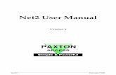 Net2 User Manual - Chris Lewis Group€¦ · database and the communications server. These are all installed onto a single PC. The database is where all system information is stored.