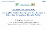 Towards the Nexus City Closing the Water, Energy, and Food ... › sites › default › files › DKG... · Towards the Nexus City Closing the Water, Energy, and Food Loops in ...