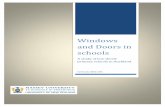 Windows and Doors in schools · Windows in NZ have a minimum standard to perform not less than 50 years (B2/AS1). However, many primary schools in NZ were built after WWII (1945),