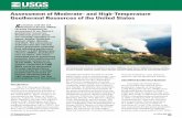 Assessment of Moderate- and High-Temperature Geothermal ... · Assessment of Moderate- and High-Temperature Geothermal Resources of the United States. Introduction. The U.S. Geological