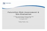 Tom Grieb FutureGen Risk Assessment & Site Evaluation V2 Grieb FutureGen Risk... · 2013-07-25 · FutureGen Risk Assessment & Site Evaluation Final Risk Assessment Report for the