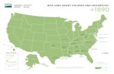 NIFA LAND-GRANT COLLEGES AND UNIVERSITIES 1890NIFA LAND-GRANT COLLEGES AND UNIVERSITIES. Title: LGU Map 1890 6.25.2014 Created Date: 6/25/2014 11:55:26 AM ...