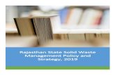 Rajasthan State Solid Waste Management Policy and Strategy ...environment.rajasthan.gov.in/content/dam... · Rajasthan Solid Waste Management Policy and Strategy, 2019 This page (is)
