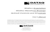 Waveform Recording Software WINDAQ Waveform Browser · WINDAQ Software User’s Manual Introduction 1 1. Introduction This manual contains information designed to familiarize you
