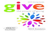 the power of giving - North Carolina A&T State … › give › ways-to-give › annual-giving › ...2 2019 Giving Guide North Carolina State Employees Combined Campaign the power