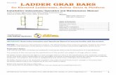 Re11218 LADDER GRAB BARS - CAI Safety Systems › docs › Grab_Bars_for_Ladders... · GBS-CLMP (Clamp-on) GBS-WELD (Weld-on) PN 500734 B. Under License Agreement from Ellis Ladder