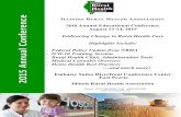 14, 2015 Highlights Include: ICD - Illinois Rural Health ... · Illinois Rural Health Association 26th Annual Educational Conference August 13-14, 2015 Embracing Change in Rural Health
