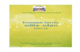 Economic Survey - himachalservices.nic.inhimachalservices.nic.in/economics/pdf/Economic... · Economic Survey is one of the budget documents which indicates the important economic