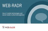 WEB-RADR - Pharmacovigilance...social media in pharmacovigilance WEB-RADR Smartphones and mobile apps • 1.75 billion smartphones in use worldwide • 34.6 million in the UK • 62%