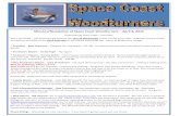 Minutes/Newsletter of Space Coast Woodturners …...Minutes/Newsletter of Space Coast Woodturners – April 8, 2015 Submitted by Dotty Pugh – Secretary Just a reminder – the meetings